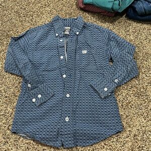 Boys Nice Cinch button down shirt size xs (4-5)